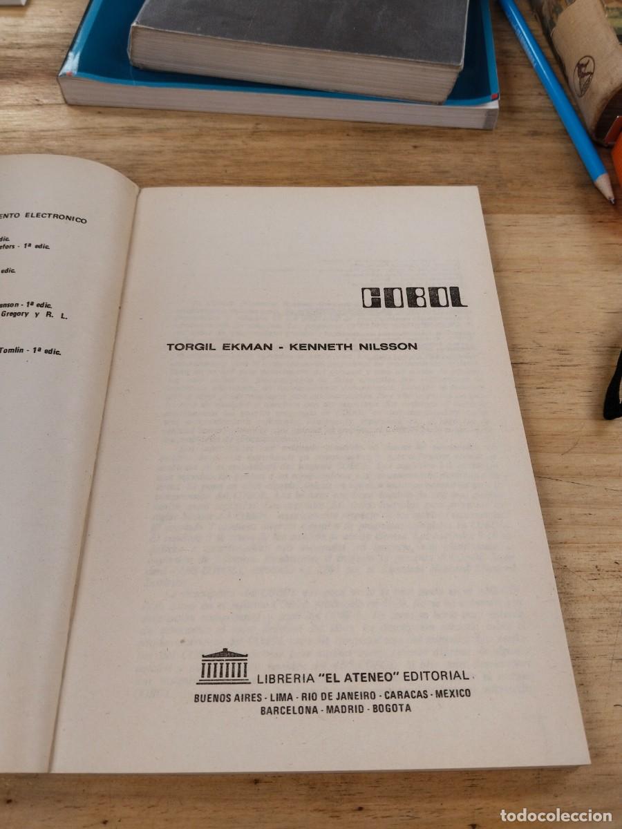 Libros de segunda mano: Cobol - Torgil Ekman / Kenneth Nilsson - Foto 4
