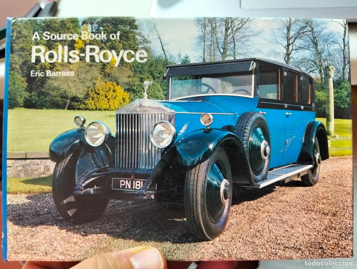 Libros de segunda mano: Rolls Royce, A Source Book of Rolls Royce, Eric Barrass, 1983 VISIT AMI CATALOGO L55