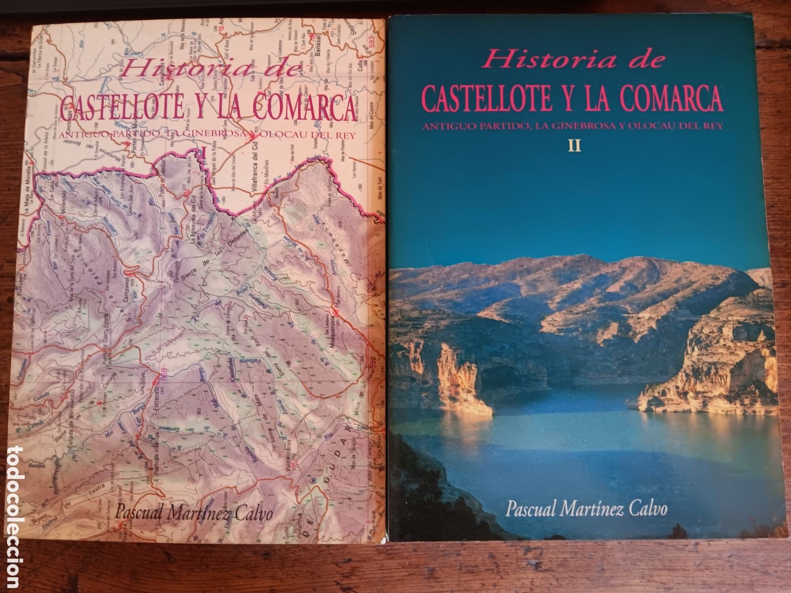 Libros de segunda mano: HISTORIA DE CASTELLOTE Y LA COMARCA. ANTIGUO PARTIDO, LA GINEGROSA Y OLOCAU DEL REY DOS TOMOS