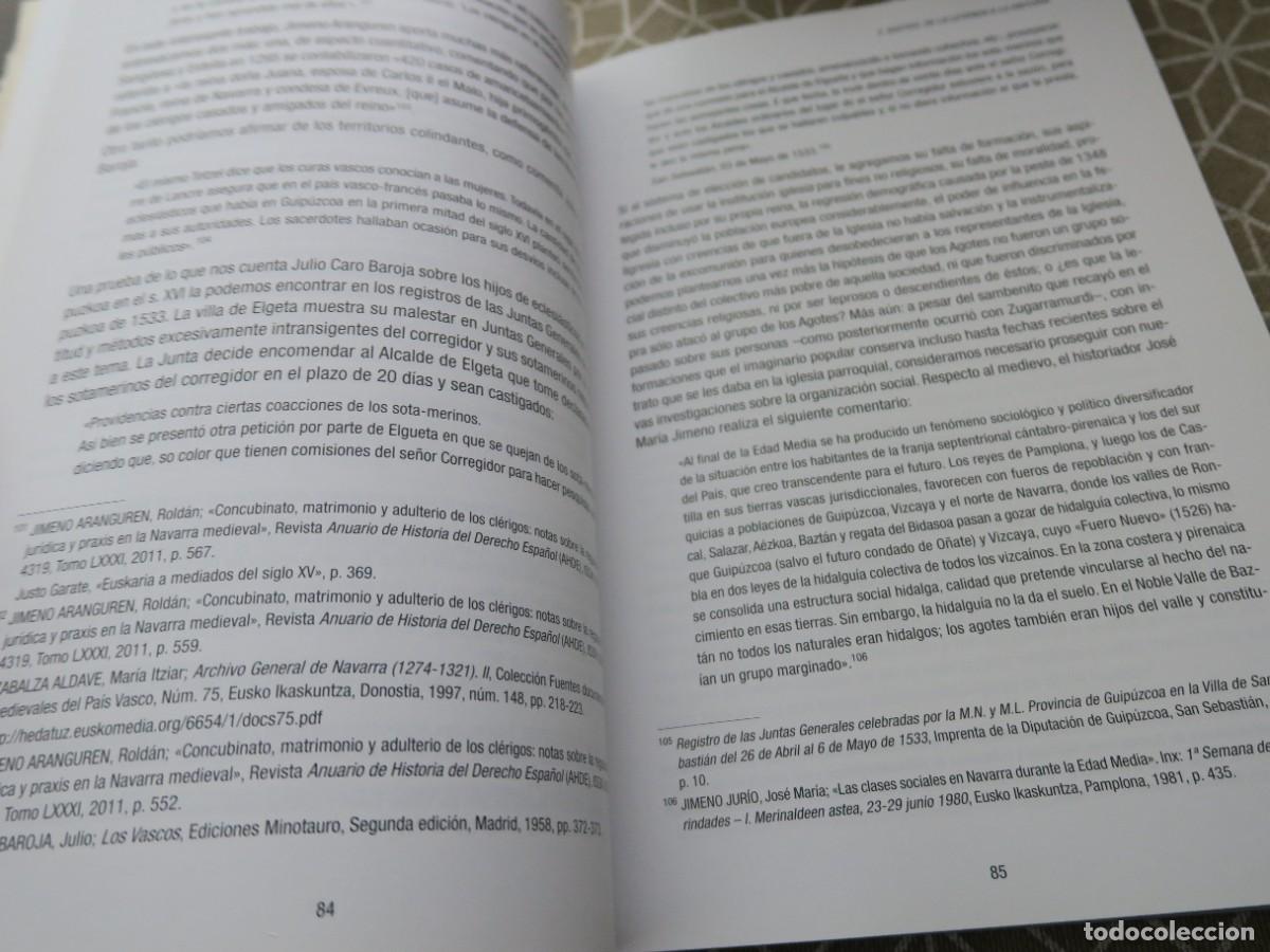 Libros de segunda mano: EL ORGULLO DE SER AGOTE - JOSU LEGARRETA BILBAO - Foto 4