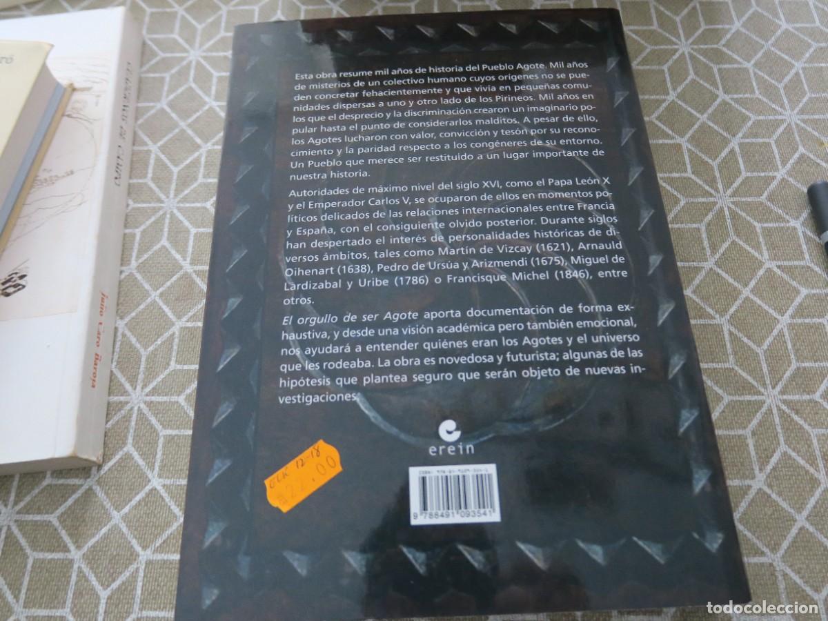 Libros de segunda mano: EL ORGULLO DE SER AGOTE - JOSU LEGARRETA BILBAO - Foto 5