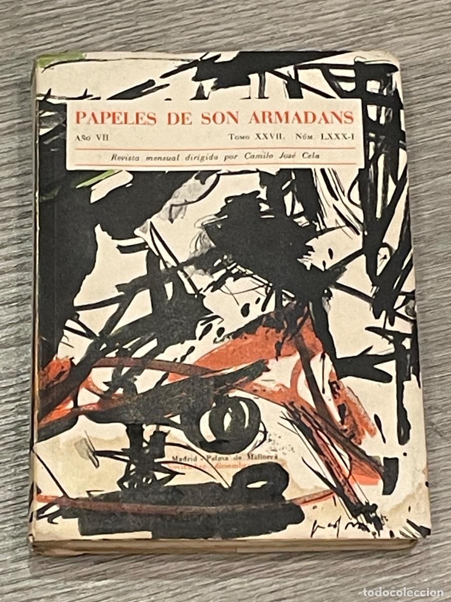 Second hand books: PAPELES DE SON ARMADANS A&Ntilde;O VII TOMO XXVII N&ordm; XXXVII 1962 ESPECIAL EMILIO VEDOVA