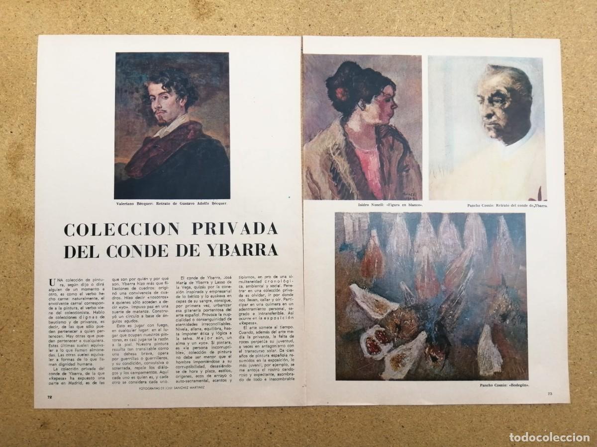 Libros de segunda mano: REPORTAJE ARTE. COLECCION PRIVADA DEL CONDE DE YBARRA