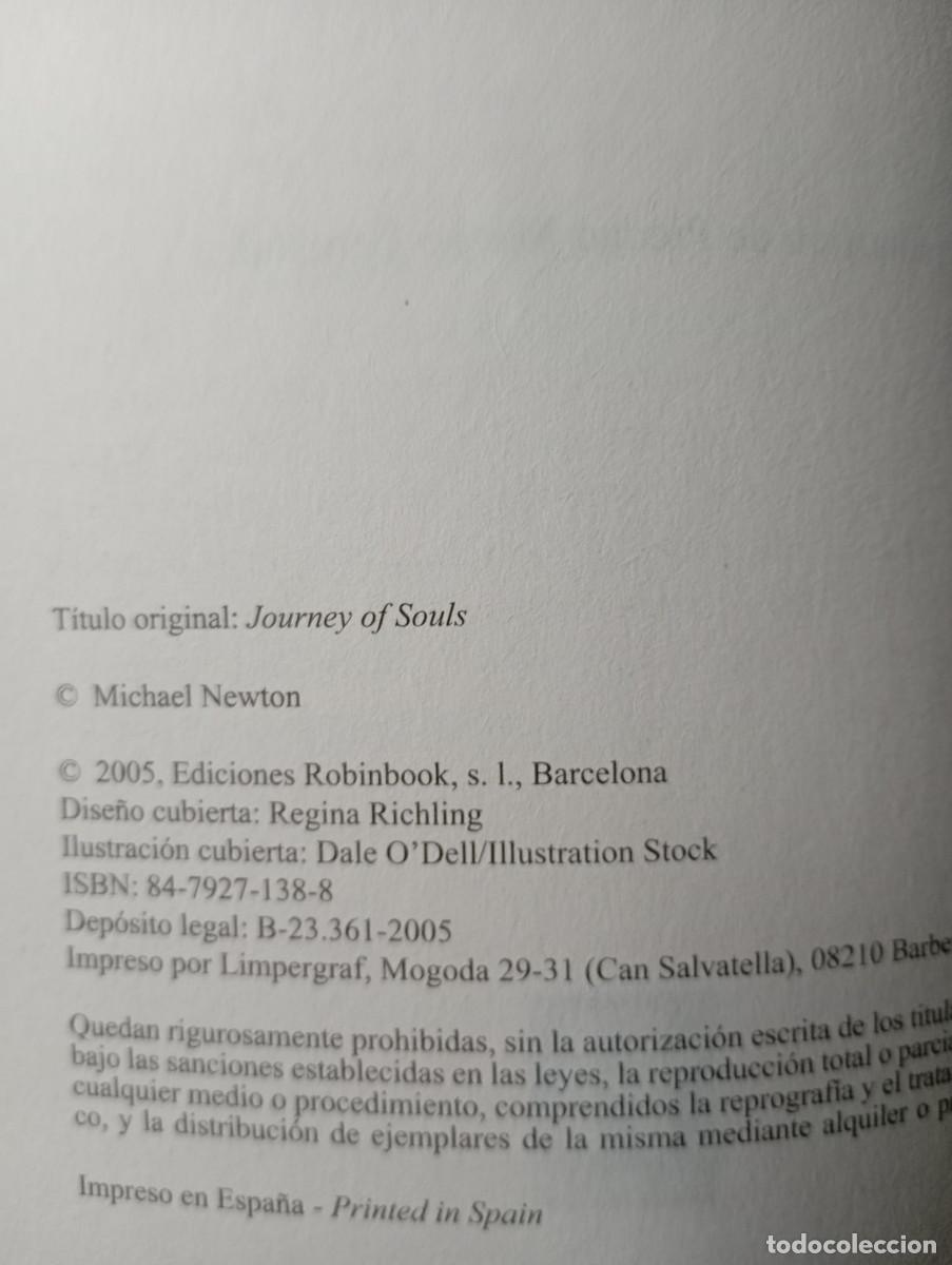 Libros de segunda mano: LA VIDA ENTRE VIDAS. MICHAEL NEWTON - Foto 5