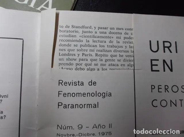 Libros de segunda mano: ECOS DE PARAPSICOLOGIA. 9 NUMEROS - Foto 3