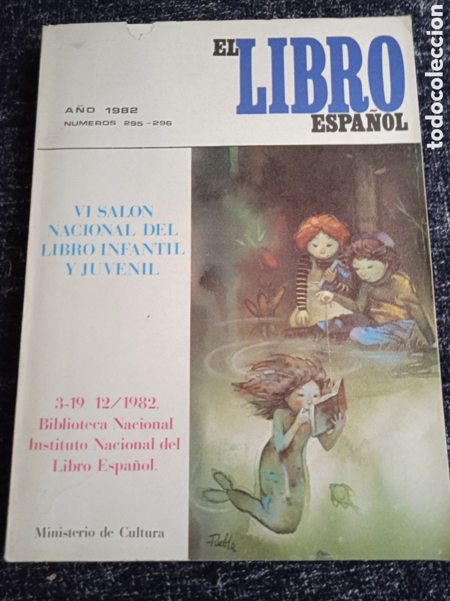 Second hand books: EL LIBRO ESPA&Ntilde;OL 1982 N&ordm; 295 - 296 -LIBRO-REVISTA DE LITERATURA