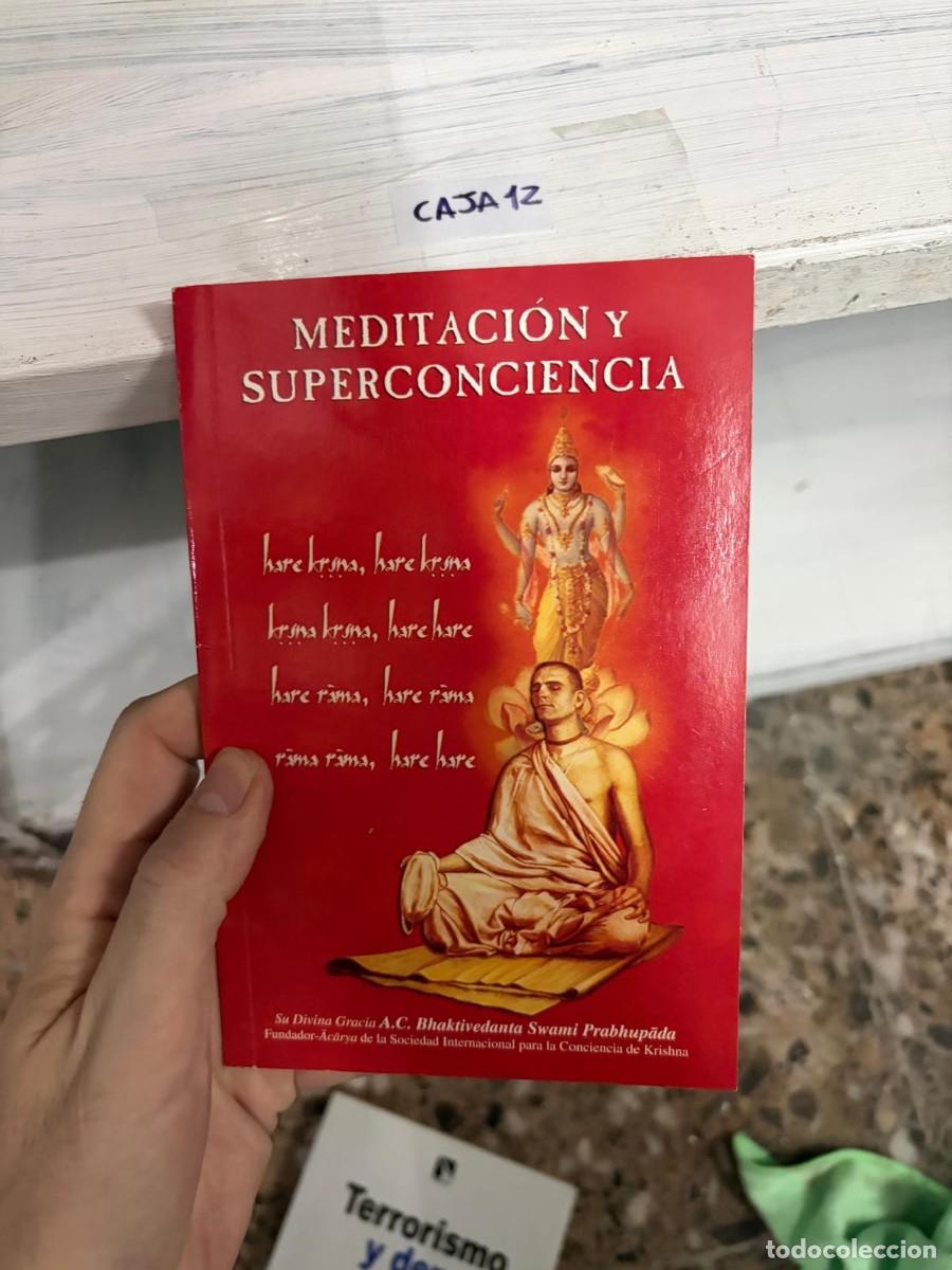Libros de segunda mano: CAJA12 A. C. Bhaktivedanta Swami Prabhupada, Meditaci&oacute;n y superconciencia, Bhaktivedanta Book Trust