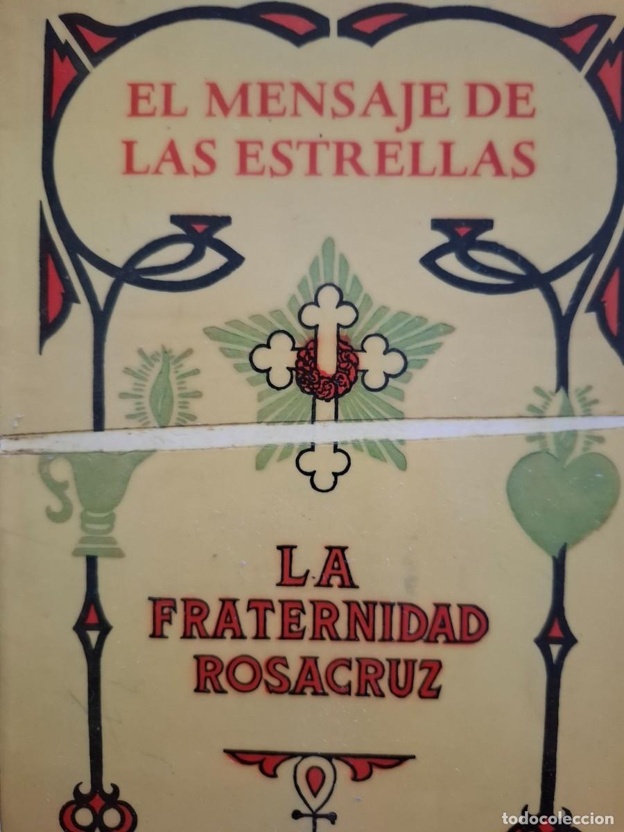 Libros de segunda mano: el mensaje de las estrellas Max Heindel -rosacruces-