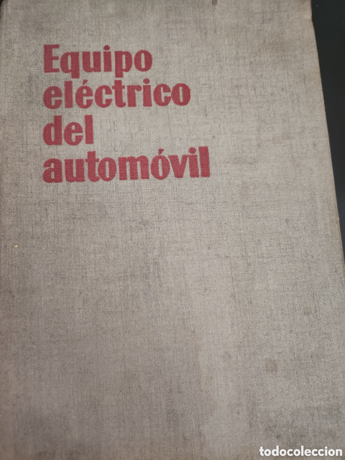 Libros de segunda mano: 1957. EQUIPO ELECTRICO DEL AUTOMOVIL