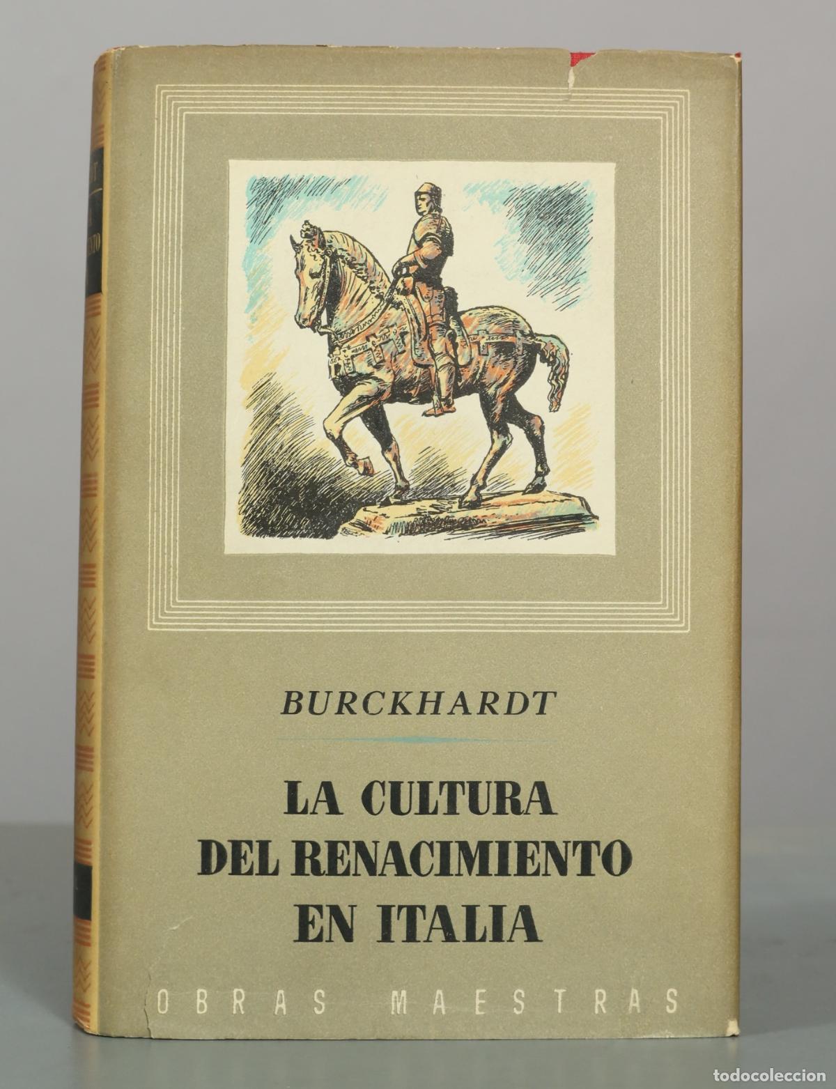 Libros de segunda mano: La cultura del Renacimiento en Italia - Jacob Burckhardt - Editorial Iberia