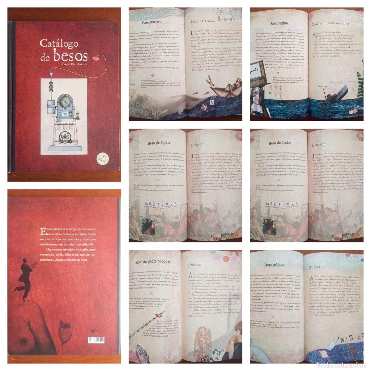 Libros de segunda mano: CATALOGO DE BESOS RAQUEL DIAZ RIGUERA 31CMS 800 GRS 402 PGS LG22
