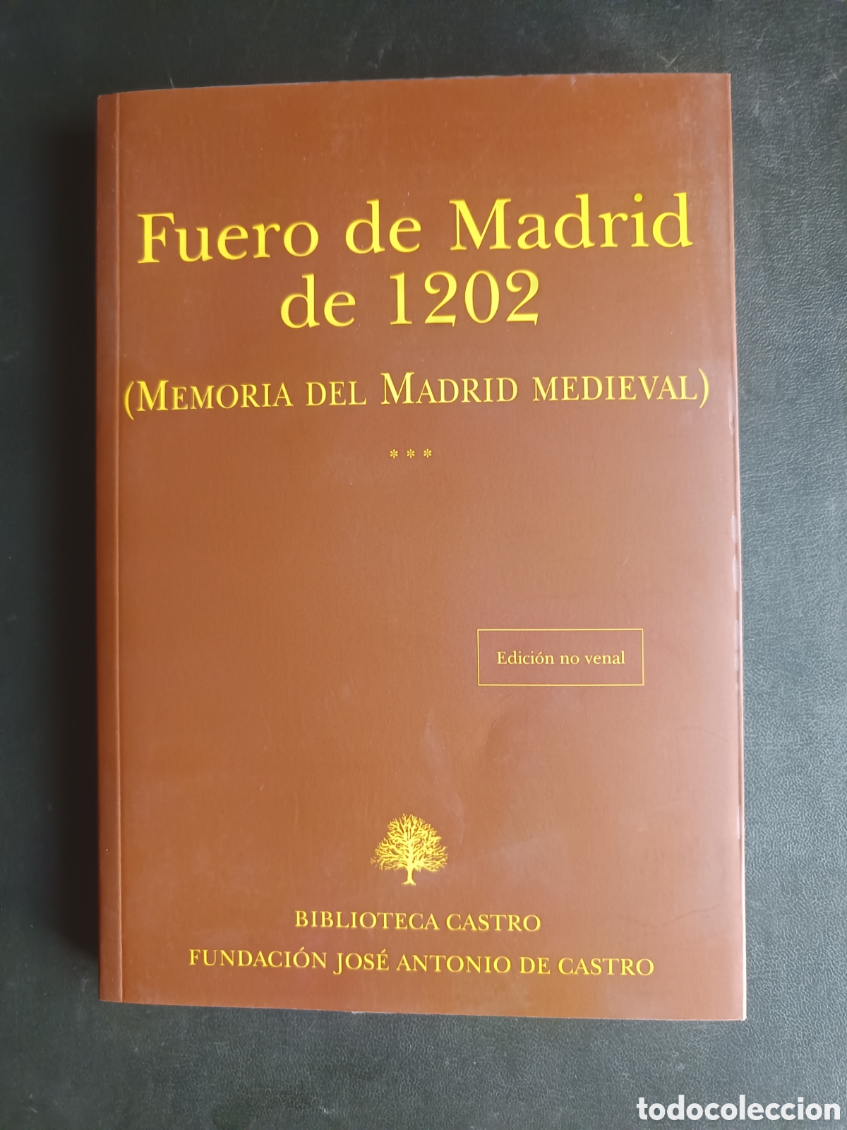 Libros de segunda mano: Fuero de Madrid de 1202. Memoria del Madrid medieval