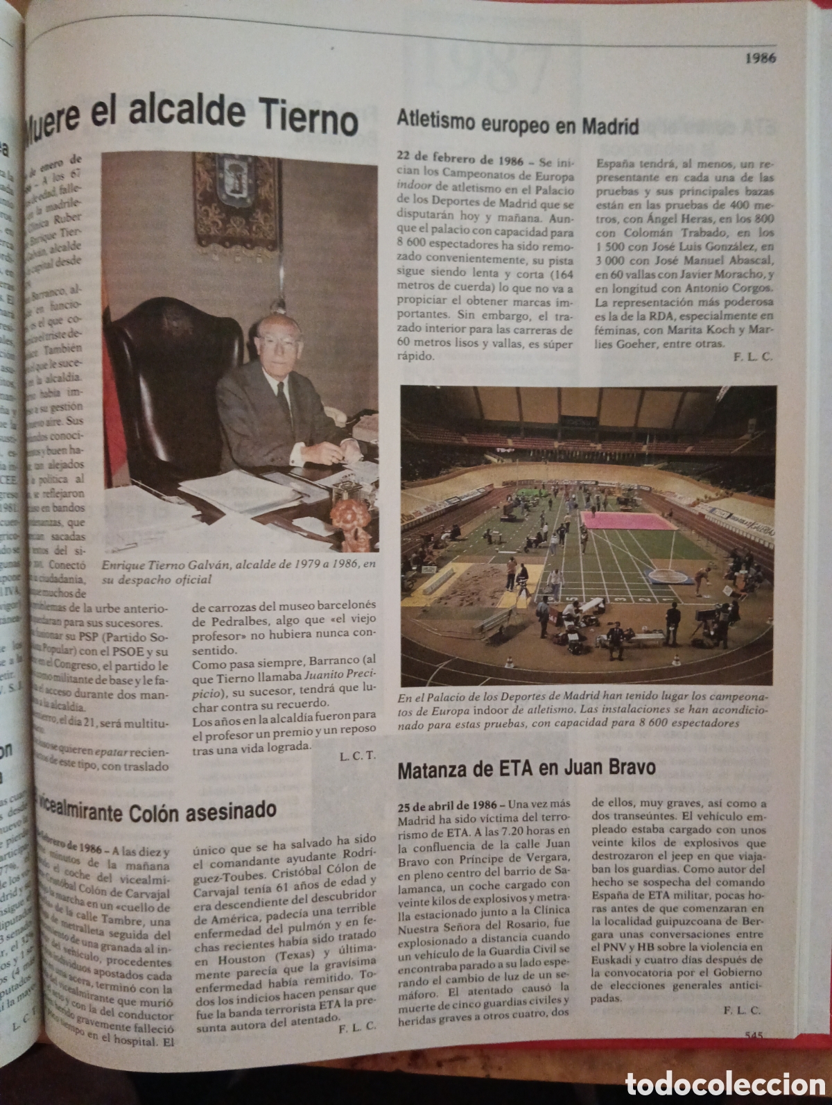 Libros de segunda mano: Cr&oacute;nica de Madrid, Diario 16 - Foto 12