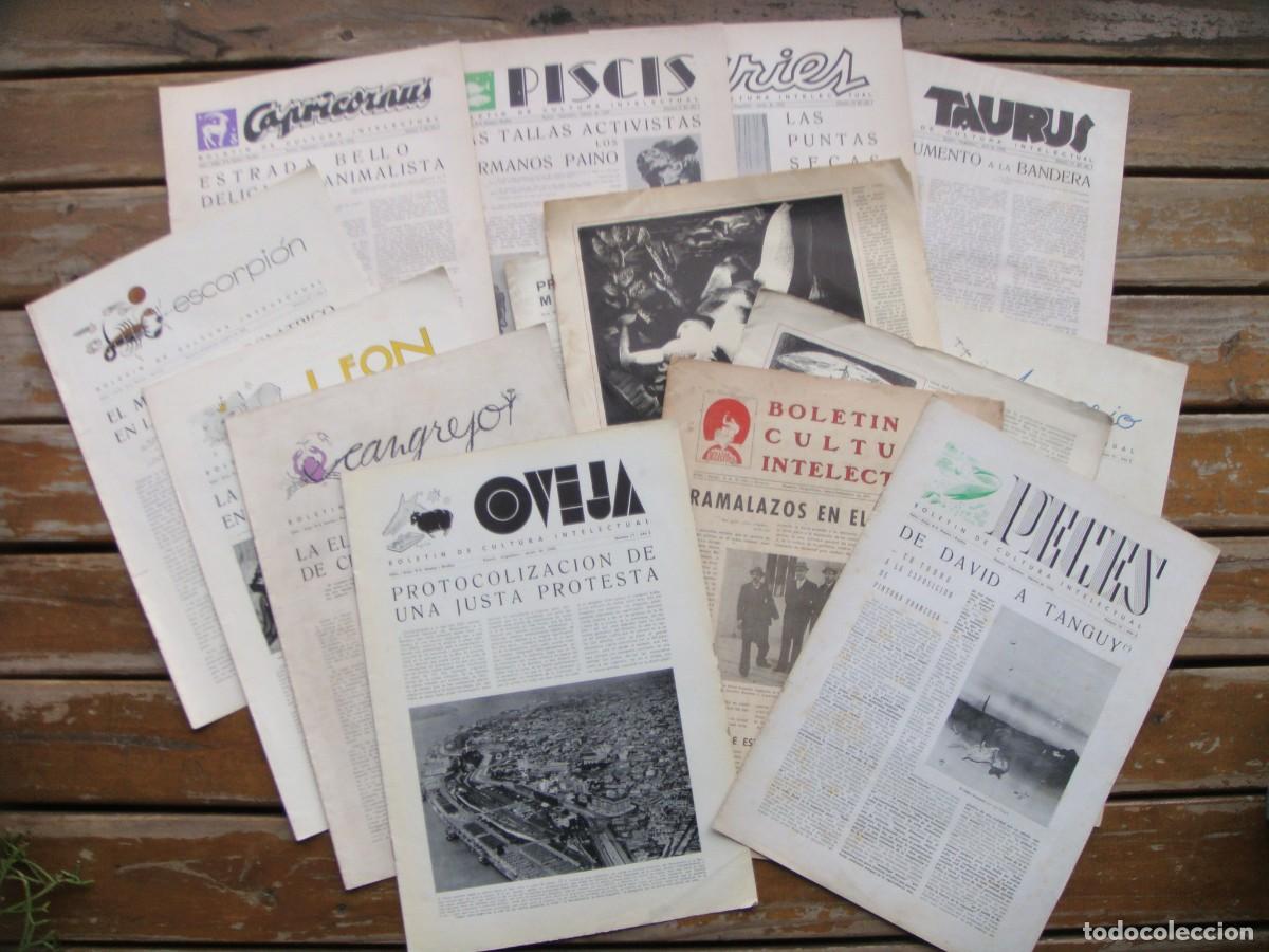 Libros de segunda mano: BOLETIN DE CULTURA INTELECTUAL. Montes Bradley, Juan Filloy, Mart&iacute;nez Howard, Rafael Alberti