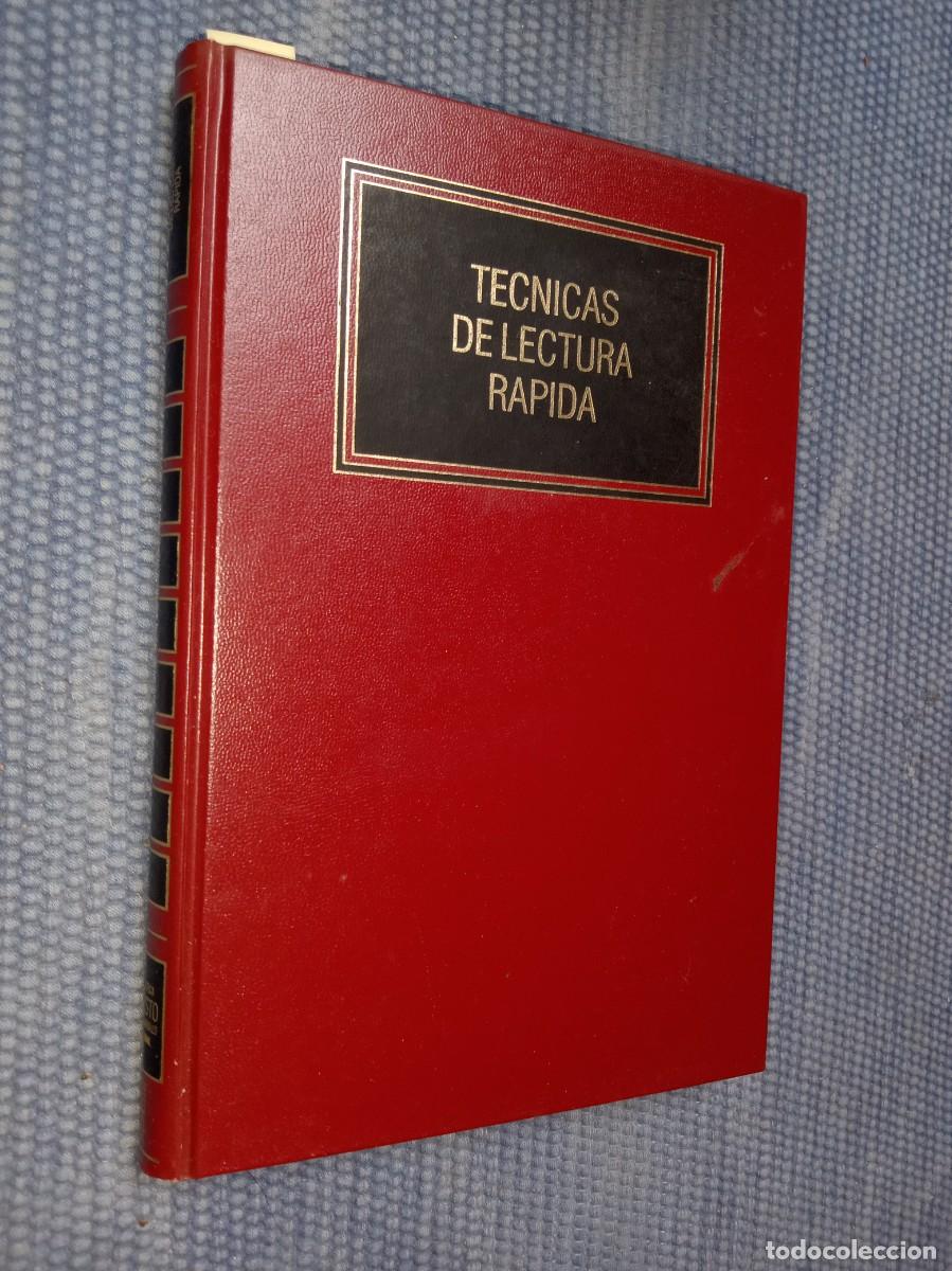 Libros de segunda mano: T&eacute;cnicas de lectura r&aacute;pida