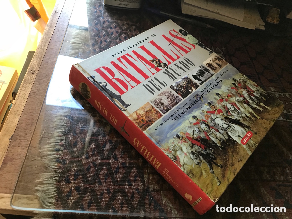 Libros de segunda mano: Atlas ilustrado de batallas del mundo. Susaeta