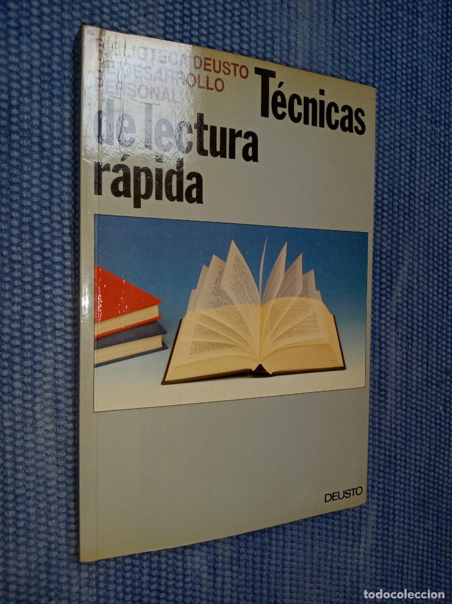 Libros de segunda mano: T&eacute;cnicas de lectura r&aacute;pida