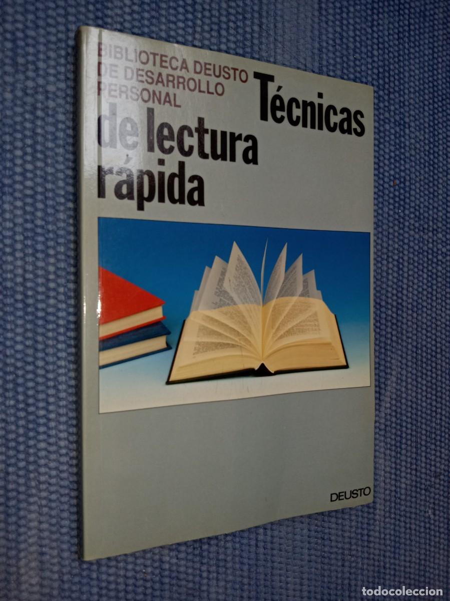 Libros de segunda mano: T&eacute;cnicas de lectura r&aacute;pida