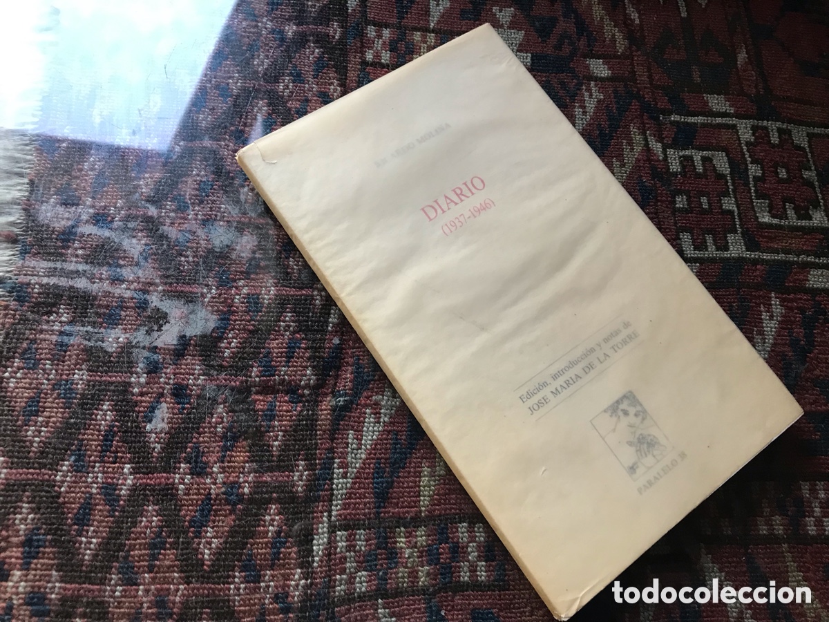 Libros de segunda mano: Diario ( 1937-1946). Ricardo Molina. Paralelo 38