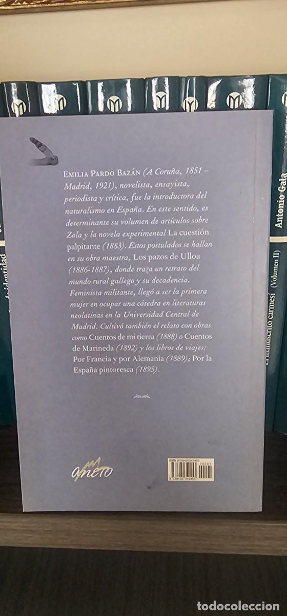 Libros de segunda mano: Los pazos de Ulloa (Emilia Pardo Baz&aacute;n) - Foto 2