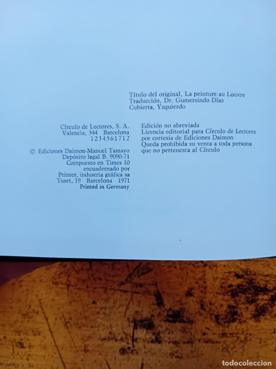 Libros de segunda mano: El Louvre por Germ&aacute;n Baz&iacute;n - Foto 2