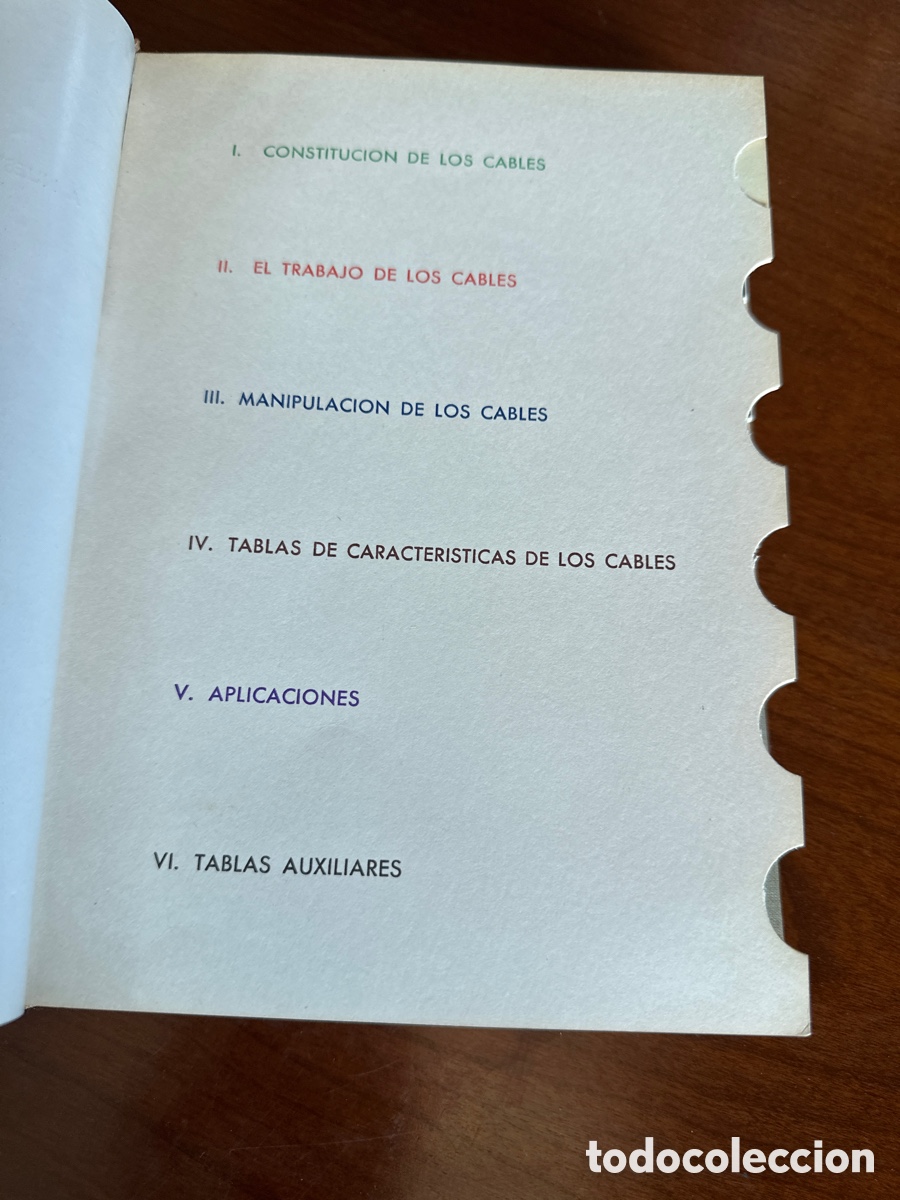 Libros de segunda mano: TRENZAS Y CABLES DE ACERO,. S.A., TYCSA, CATALOGO GENERAL - Foto 4