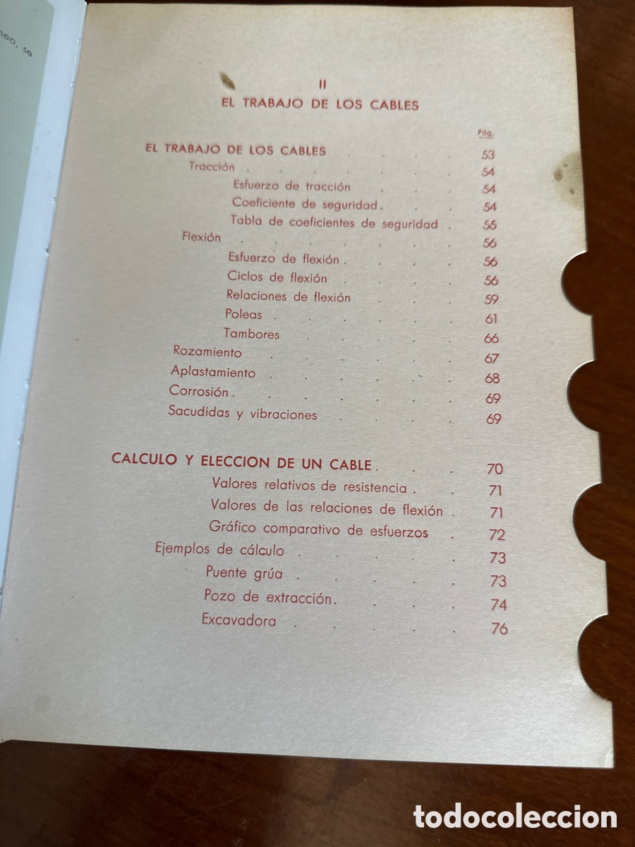 Libros de segunda mano: TRENZAS Y CABLES DE ACERO,. S.A., TYCSA, CATALOGO GENERAL - Foto 7