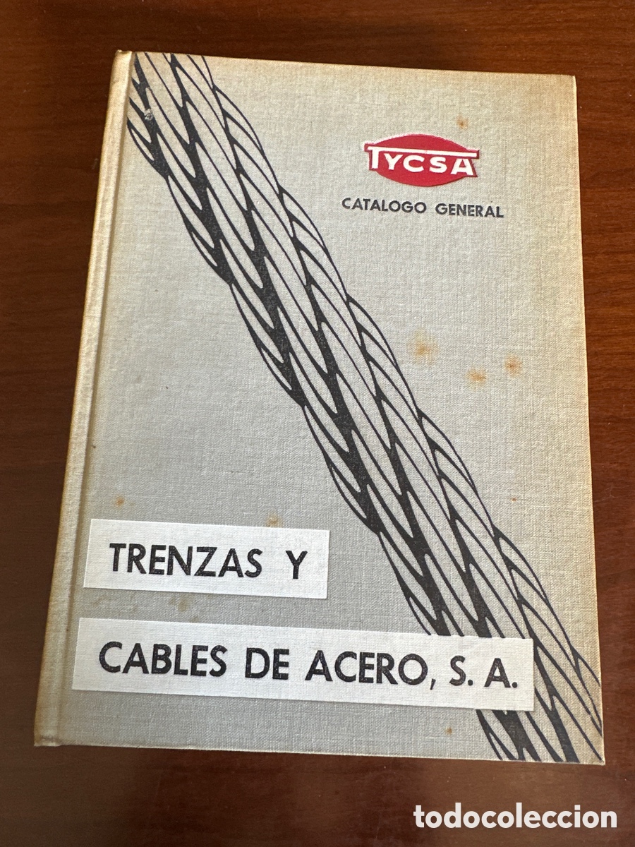 Libros de segunda mano: TRENZAS Y CABLES DE ACERO,. S.A., TYCSA, CATALOGO GENERAL - Foto 11