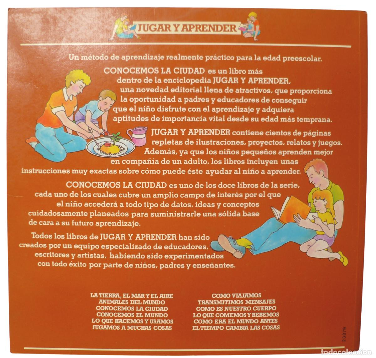 Libros de segunda mano: Conocemos la ciudad. Jugar y aprender. Ediciones Altea. 1983 - Foto 2