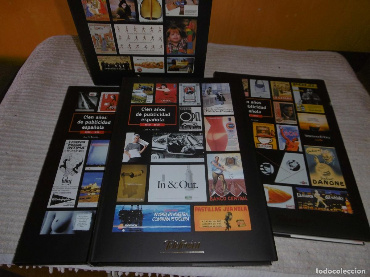 Libros de segunda mano: CIEN A&Ntilde;OS DE PUBLICIDAD ESPA&Ntilde;OLA 1899-1999. 3 VOL&Uacute;MENES.