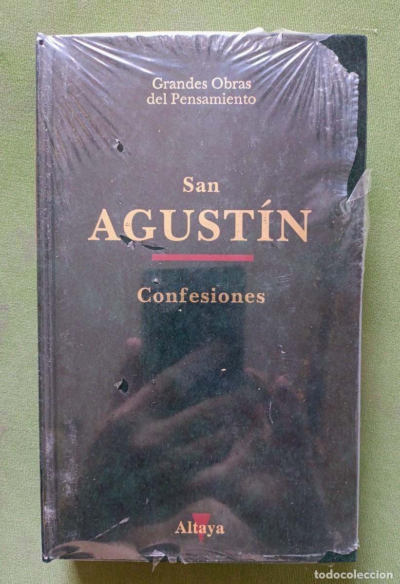 Libros de segunda mano: CONFESIONES - SAN AGUST&Iacute;N - PRECINTADO - GRANDES OBRAS DEL PENSAMIENTO.