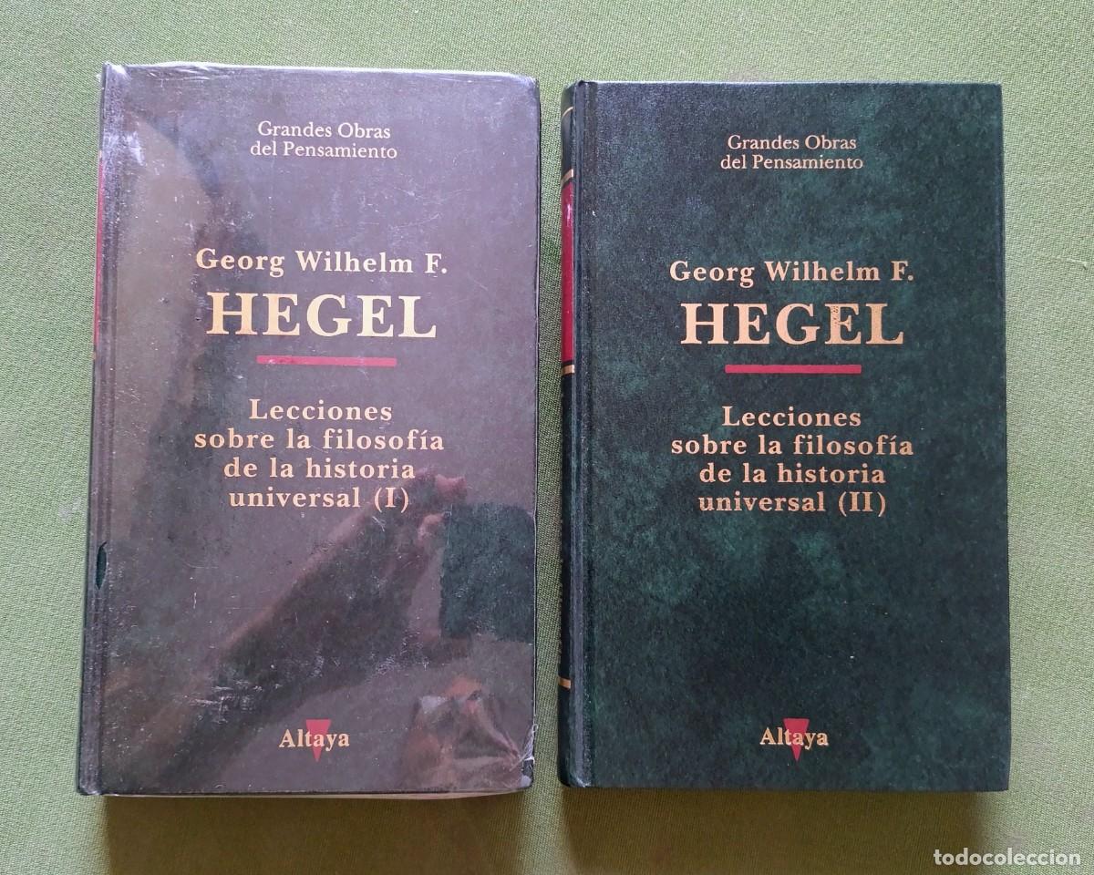 Libros de segunda mano: LECCIONES SOBRE LA FILOSOF&Iacute;A DE LA HISTORIA UNIVERSAL - HEGEL - GRANDES OBRAS DEL PENSAMIENTO.