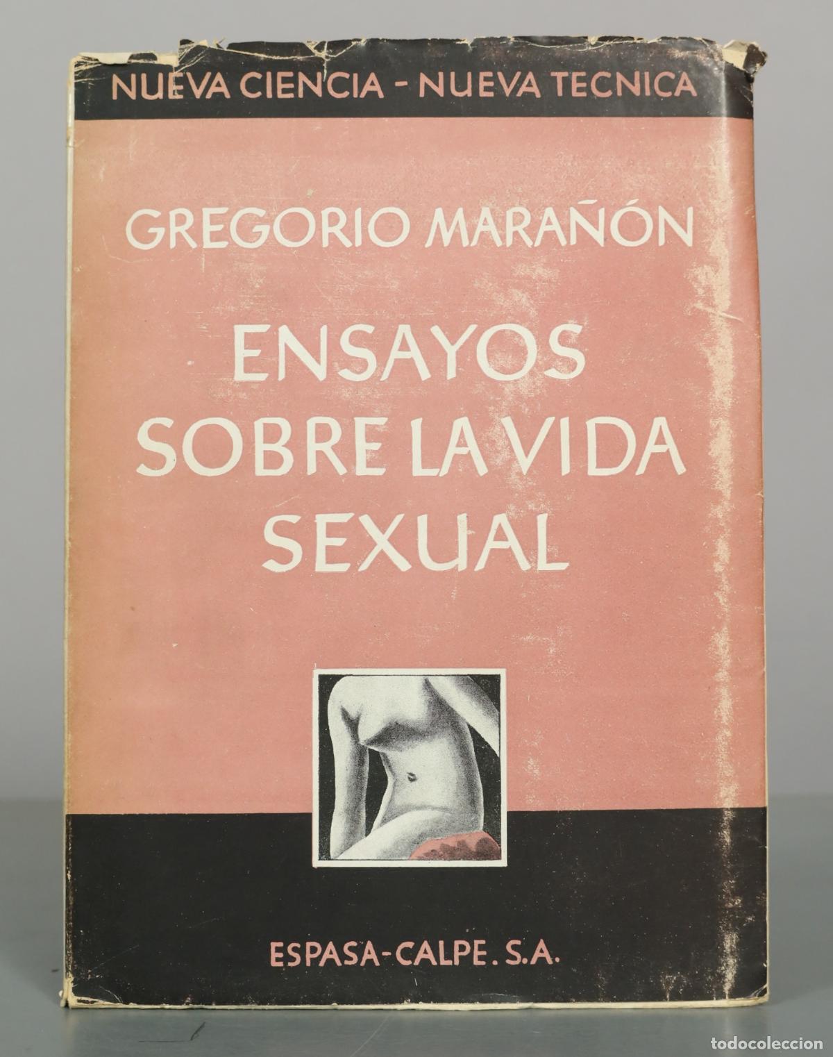 Libros de segunda mano: Ensayos sobre la vida sexual - Gregorio Mara&ntilde;&oacute;n - Espasa-Calpe
