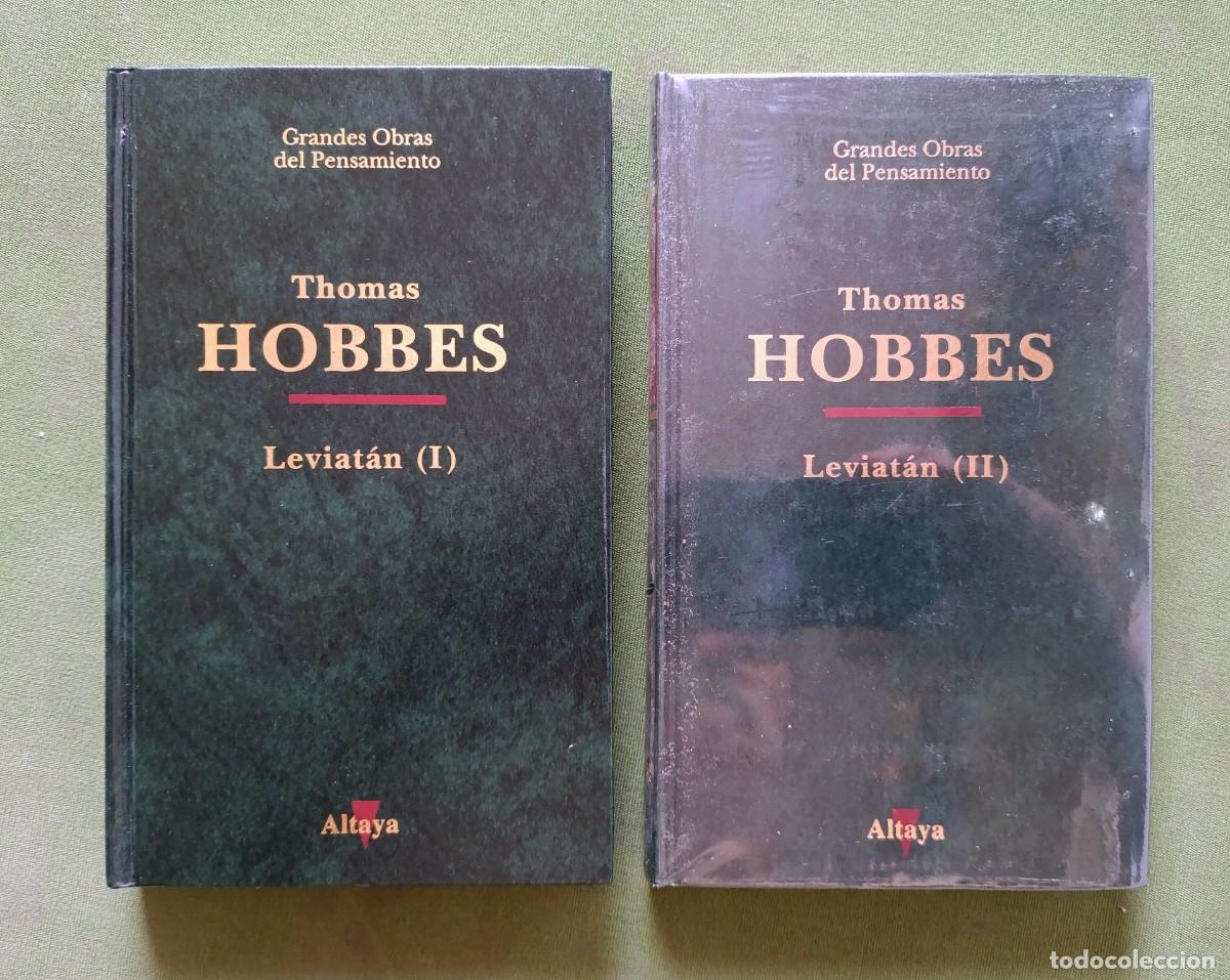 Libros de segunda mano: LEVIAT&Aacute;N - THOMAS HOBBES - GRANDES OBRAS DEL PENSAMIENTO.