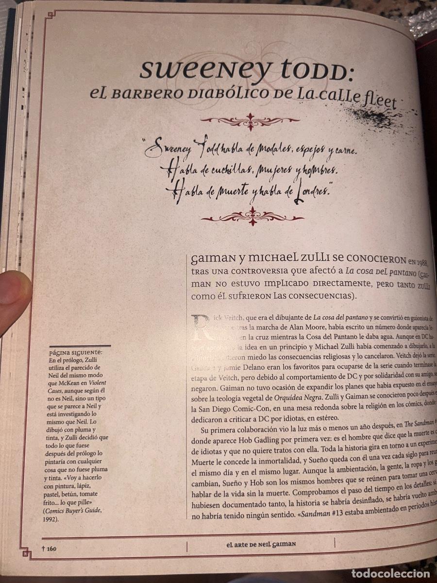 Libros de segunda mano: LIBRO ARTE NEIL GAIMAN COMIC - Foto 26