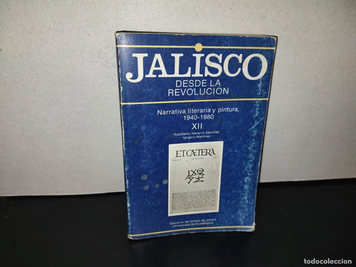 Libros de segunda mano: 197- Jalisco Desde La Revoluci&oacute;n. Narrativa Literaria Y Pintura 1940-1980, Xii - Adalberto Navarro S