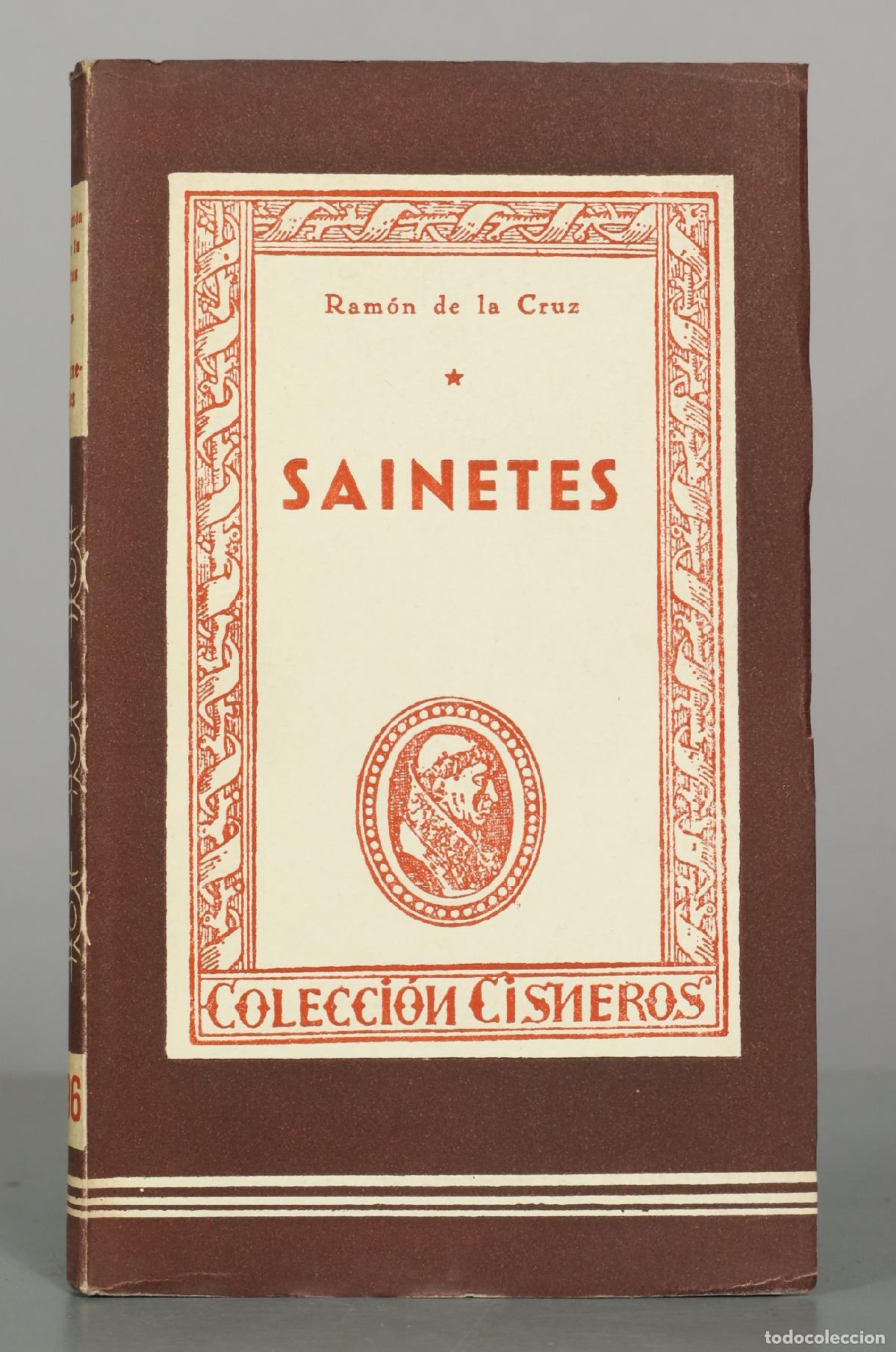 Libros de segunda mano: Sainetes - Ram&oacute;n de la Cruz - Ediciones Atlas