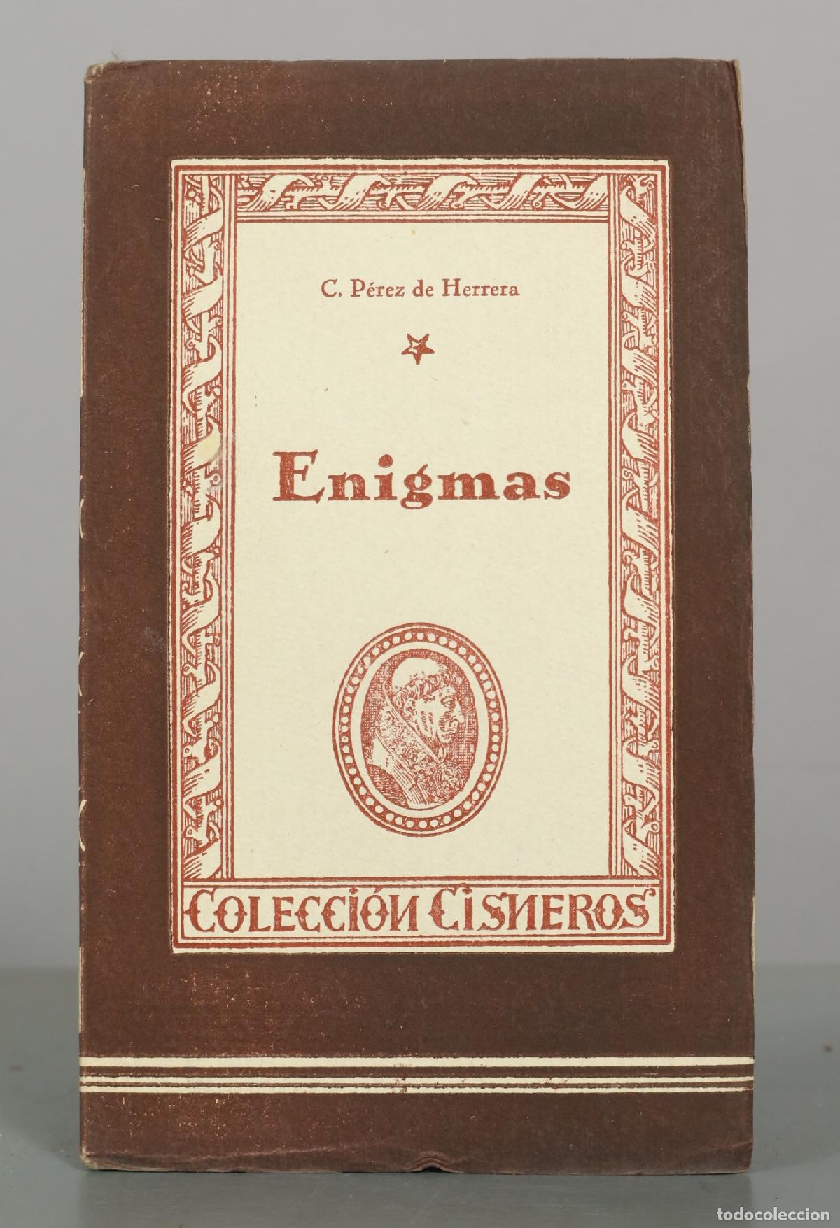 Libros de segunda mano: Enigmas - C. P&eacute;rez de Herrera - Ediciones Atlas