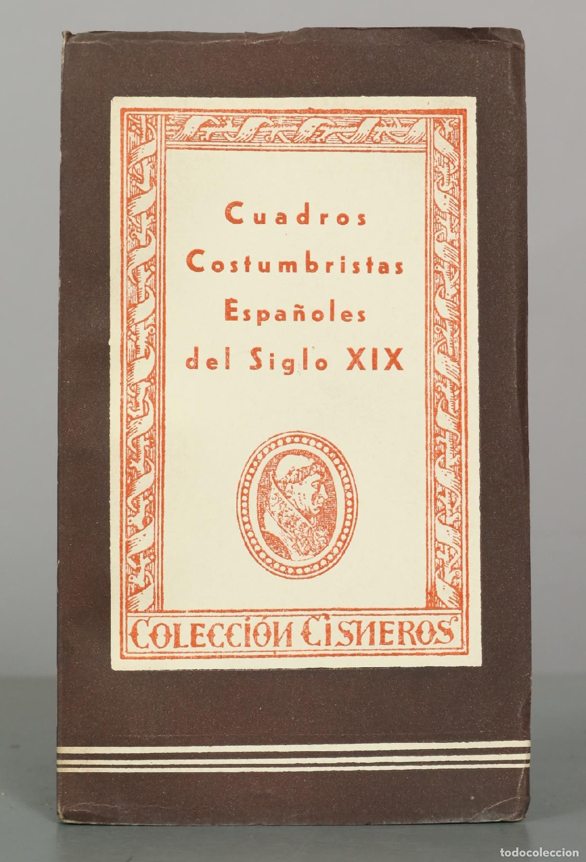 Libros de segunda mano: Cuadros Costumbristas Espa&ntilde;oles del Siglo XIX - Editorial Atlas