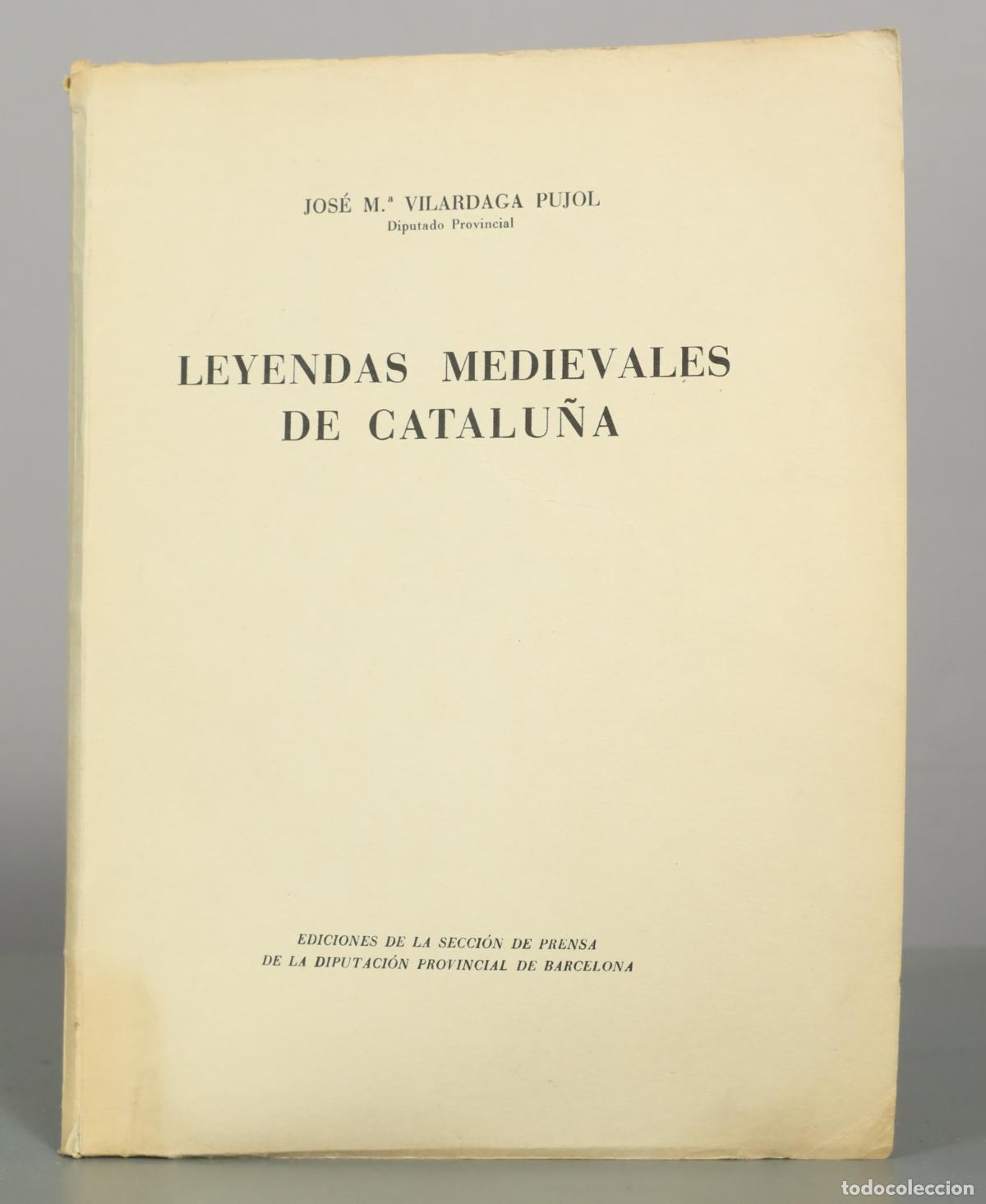 Libros de segunda mano: LEYENDAS MEDIEVALES DE CATALU&Ntilde;A