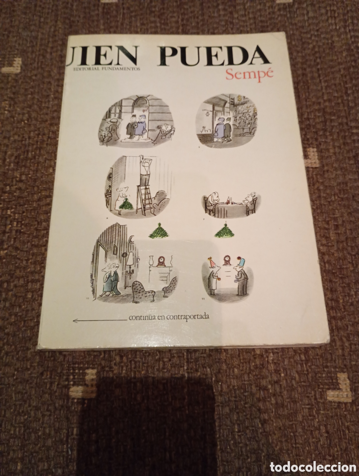 Libros de segunda mano: S&aacute;lvese quien pueda Sempe primera edici&oacute;n. Editorial fundamentos