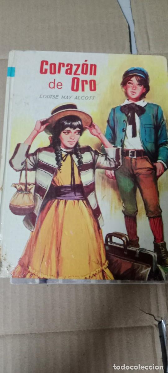 Libros de segunda mano: CORAZON DE ORO LOUISE MAY ALCOTT LIBRO GG-MAR25
