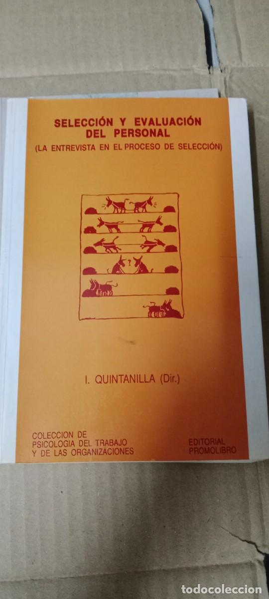Libros de segunda mano: SELECCION Y EVALUACION DEL PERSONAL LIBRO GG-MAR25