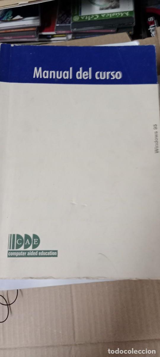 Libros de segunda mano: MANUAL DE CURSO CAE COMPUTER AIDED EDUCATION LIBRO GG-MAR25