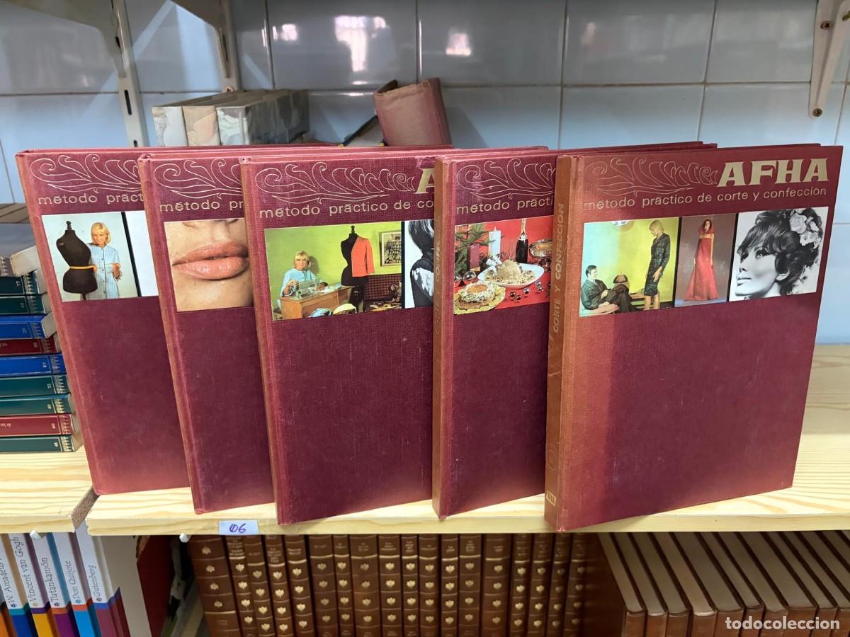 Libros de segunda mano: 06 M&eacute;todo pr&aacute;ctico de corte y confecci&oacute;n, AFHA, 5 tomos