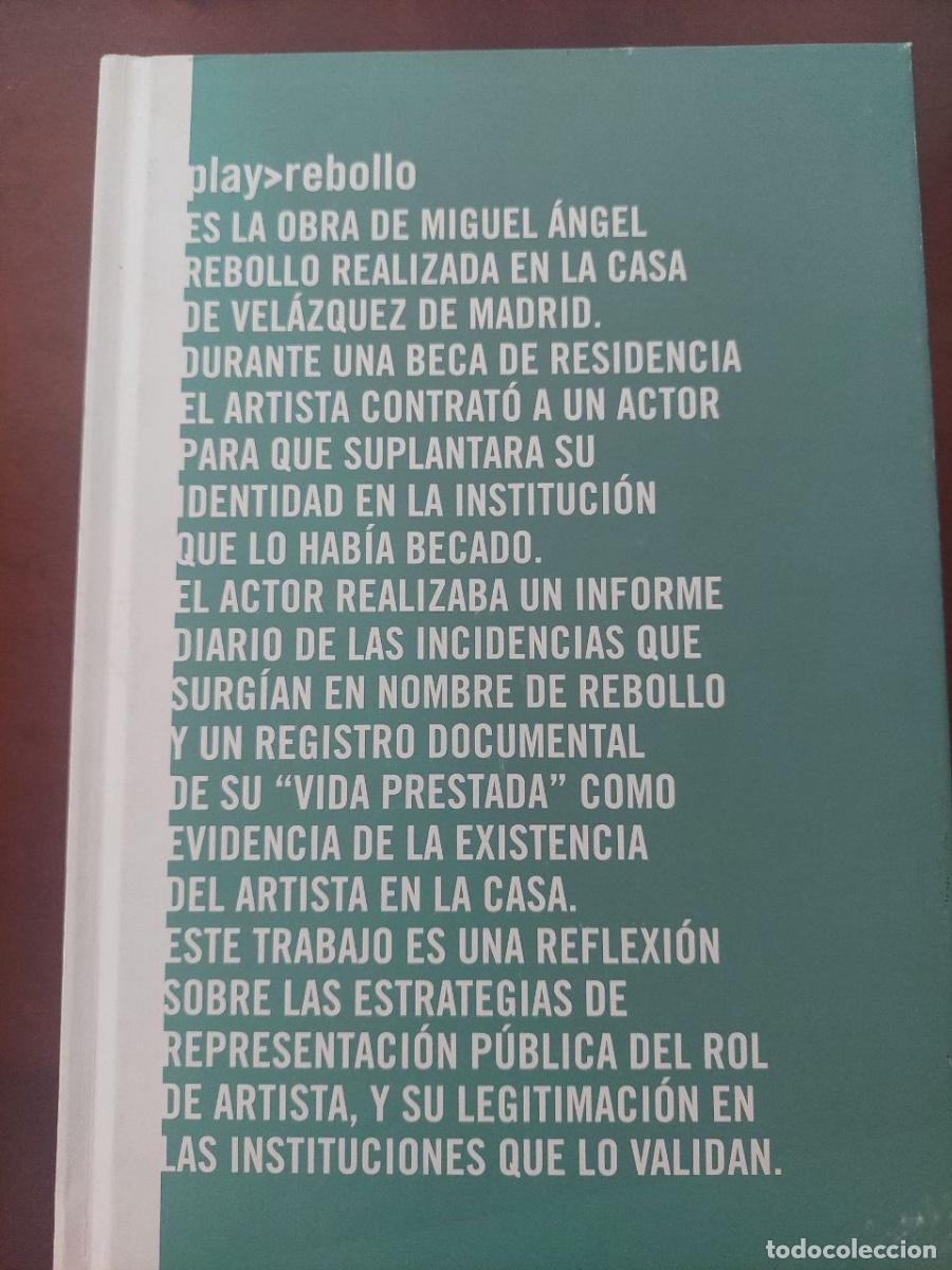 Libros de segunda mano: Miguel &Aacute;ngel Rebollo - Obra realizada en la Casa de Velazquez de Madrid. 2008