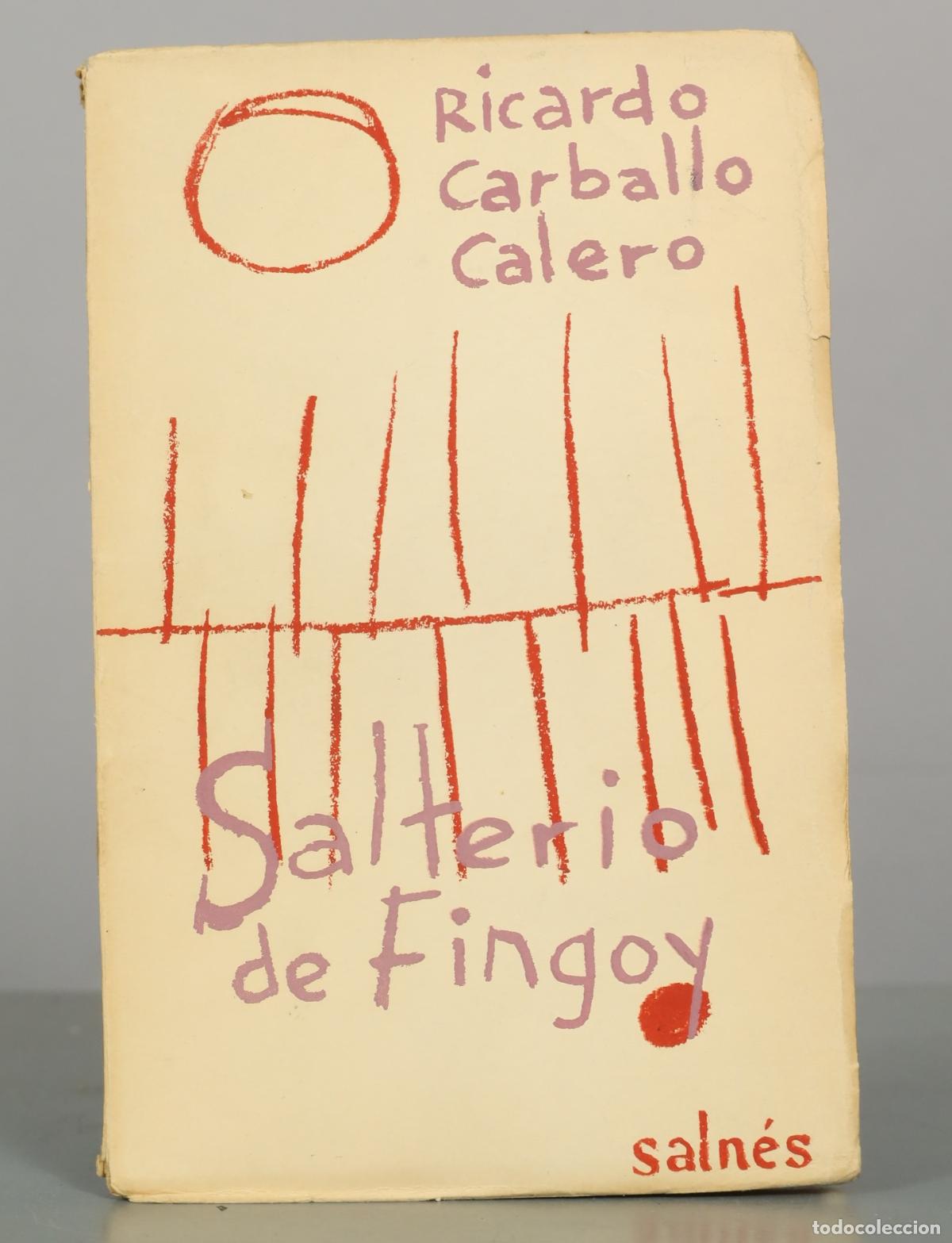 Libros de segunda mano: Salterio de Fingoy - Ricardo Carballo Calero - Colecci&oacute;n Saln&eacute;s