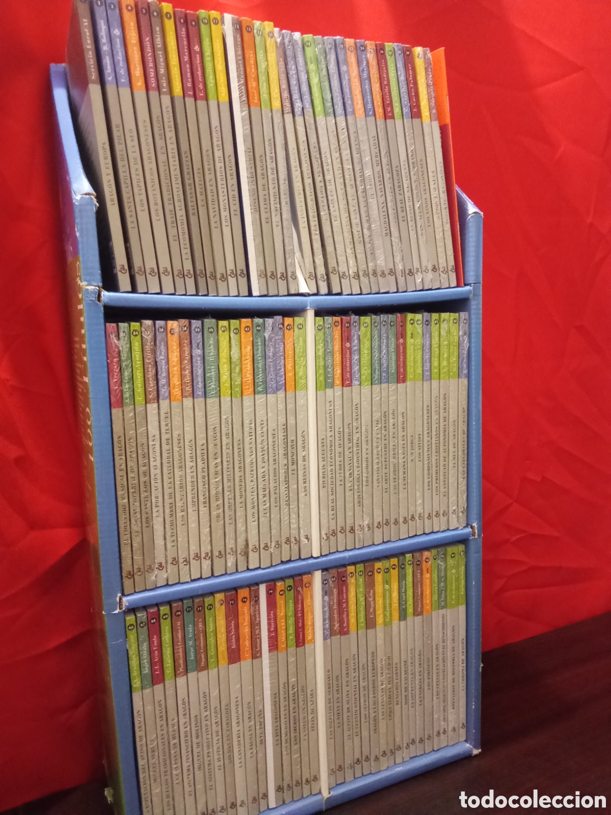 Libros de segunda mano: COLECCION CAI 100 / COMPLETA. 100 TITULOS ARAG&Oacute;N CAI 1998 + ESTUCHE PRESENTACI&Oacute;N