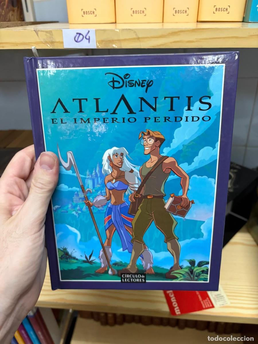 Libros de segunda mano: 04 atlantis el imperio perdido, walt disney, libro ilustrado