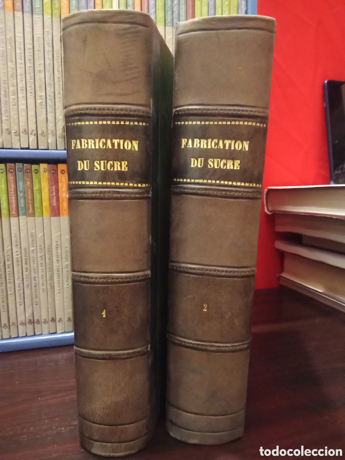 Libros de segunda mano: TRAITE DE LA FABRICATION DU SUCRE DE BETTERAVES ET DE CANNES - &OElig;uvre compl&egrave;te en 2 volumes 1913